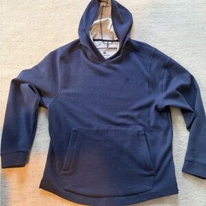 All in Motion Navy Textured Hoodie